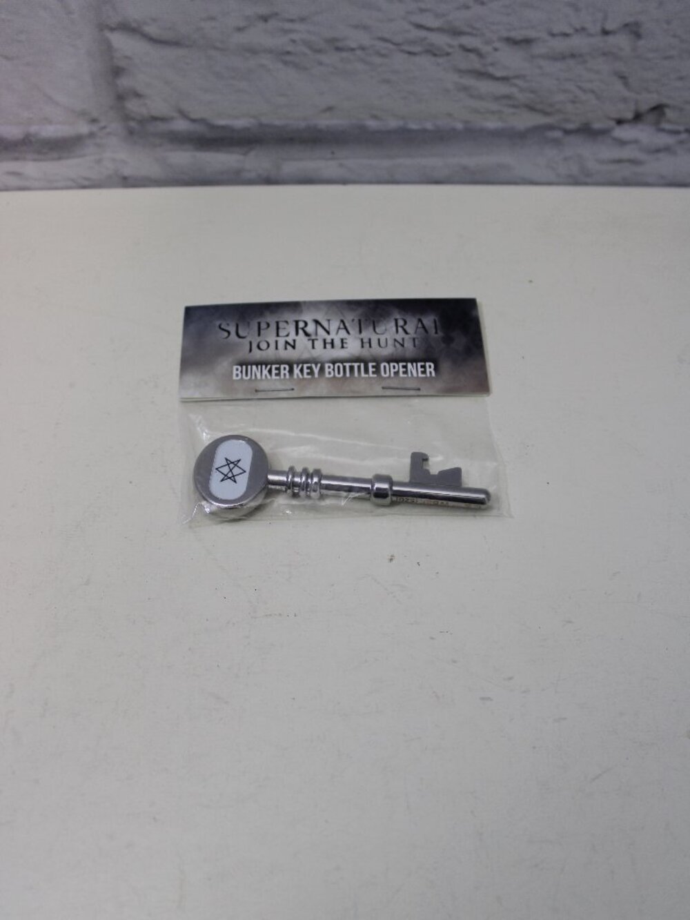 Supernatural Culturefly Join the Hunt Men of Letters Bunker Key Bottle Opener